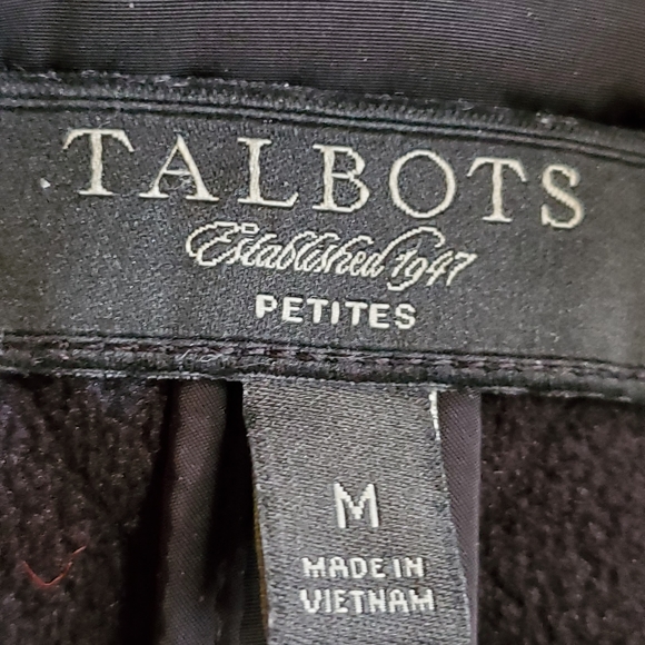 Talbots Quilted Button Up Vest - Picture 3 of 4